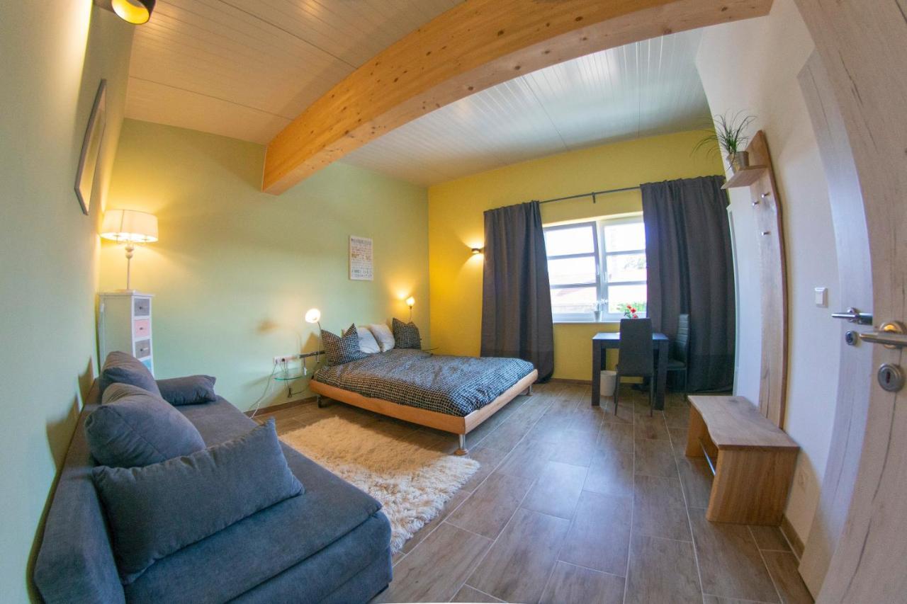 Ranchzimmer Am Hippo-Campus Reit- Und Therapiezentrum Deutsch Haslau Dış mekan fotoğraf