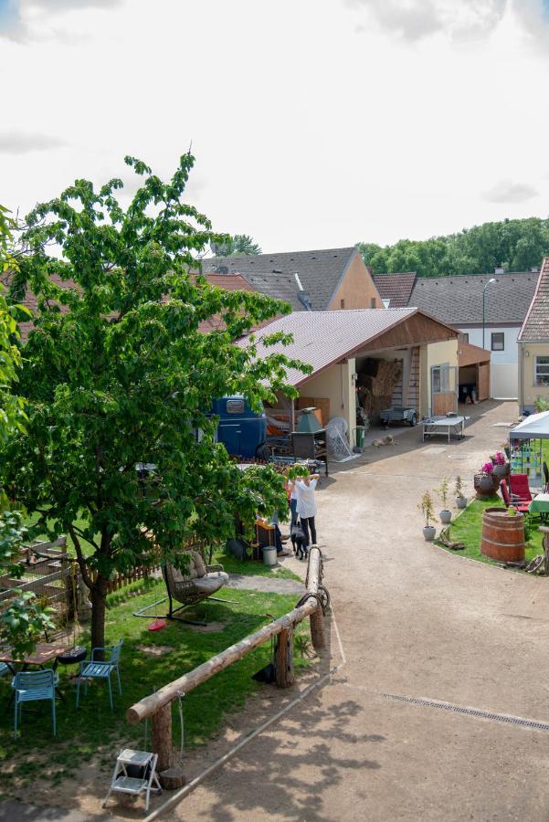 Ranchzimmer Am Hippo-Campus Reit- Und Therapiezentrum Deutsch Haslau Dış mekan fotoğraf